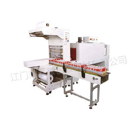 HY-6030+HY-6040全自動直進（jìn）料袖（xiù）口式包（bāo）裝機(有底托