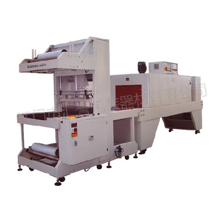 HY-6030AZ+HY-6040E 全自（zì）動（dòng）直進（jìn）料袖口式封切收縮包裝機
