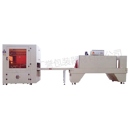 HY-6030AD+HY-6040E 全封閉（對（duì）折疊膜（mó）式）自動（dòng）封切收縮包裝機（jī）